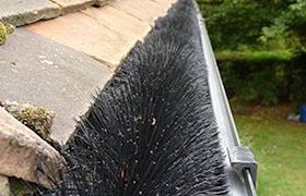 After fitting gutter guards in Weybridge and Walton-on-Thames